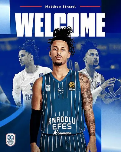 Matthew Strazel, dal Monaco all'Efes