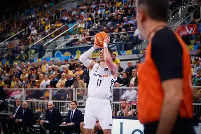 Mario Hezonja al tiro contro Gran Canaria