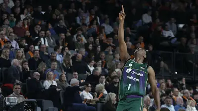 Chase Audige, MVP di Malaga a Valencia in una serata per lui tristissima