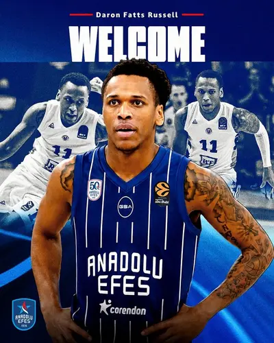 Daron Russell all’Efes