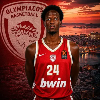 Mbaye Ndiaye in maglia OLy