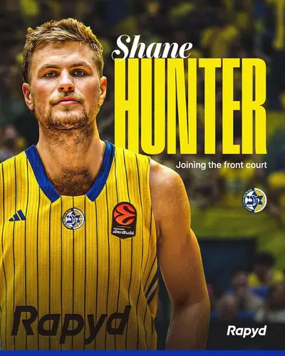 Shane Hunter torna al Maccabi Tel Aviv