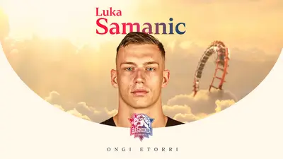 L'annuncio del Baskonia della firma di Samanic