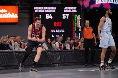 Rodions Kurucs, gramde protagonista del successo del Baskonia sulla Joventut