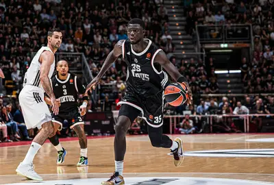 Momo Diouf in azione con la Virtus