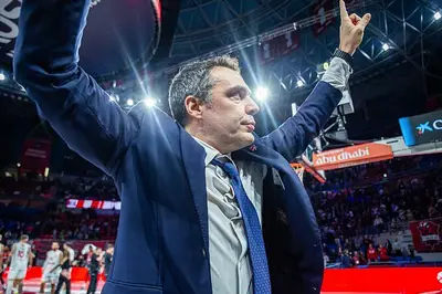 Paolo Galbiati esulta: grande W contro il Monaco