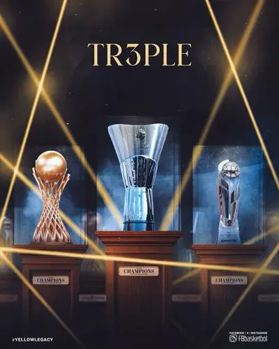 I 3 trofei del Fenerbahce