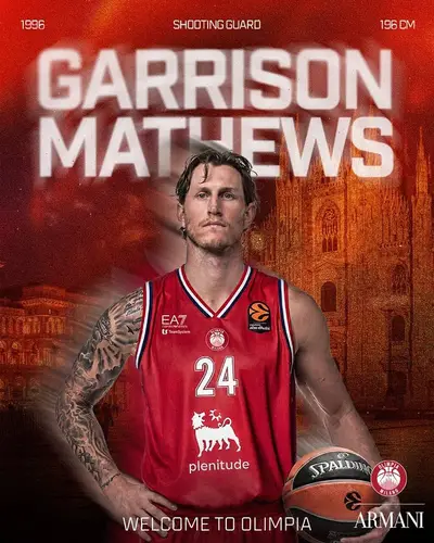 Mathews Garrison all’Olimpia Milano
