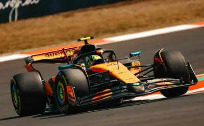 Lando Norris, primo al termine delle FP in Cina