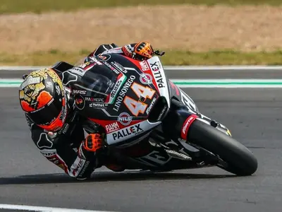 Arón Canet, il poleman del Gran Premio di Gran Bretagna Moto2