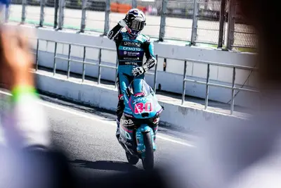 David Alonso, leader della Moto3 | Credits: Aspar Team (via X)
