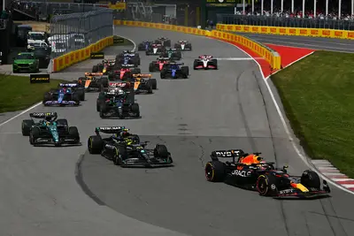 Lo start della passata edizione del GP del Canada