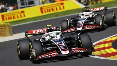 I due piloti della Haas a Spa