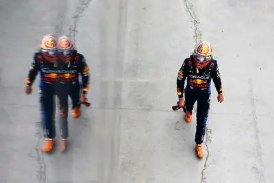 Max Verstappen e il suo riflesso