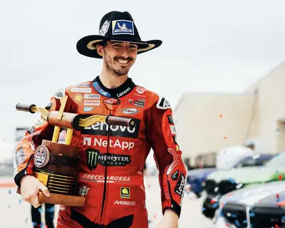 Prima vittoria stagionale per Francesco Bagnaia, a "casa" di Marquez