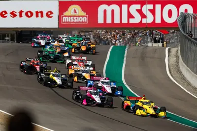 Lo start del Montery Grand Prix 2024
