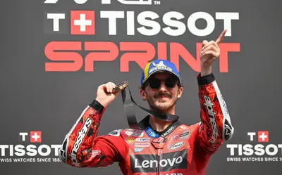 Francesco Bagnaia, 3° classificato nella Sprint del Mugello