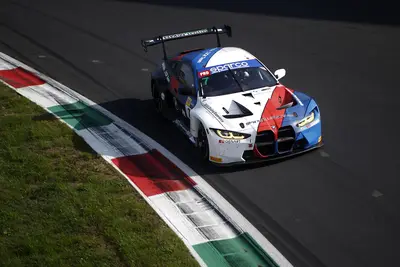 La BMW #7 di Klingmann, campione italiano, e Raffaele Marciello
