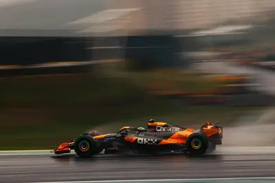 Lando Norris, poleman in Brasile