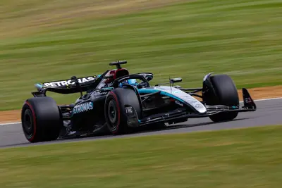 George Russell, poleman a Silverstone