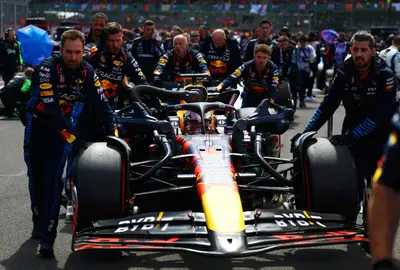 Max Verstappen Red Bull Honda GP Gran Bretagna