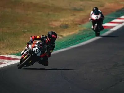 Marcos Ruda, vincitore di Gara 1 del CIV Moto3 a Misano