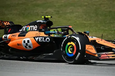 Lando Norris, primo nelle FP1