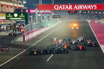 La partenza del GP del Qatar della passata stagione
