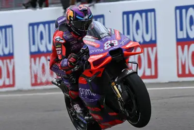Jorge Martin, leader del venerdì di Silverstone
