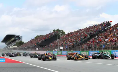 La partenza della scorsa edizione del Gran Premio di Spagna
