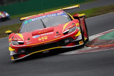 La Ferrari 296 GT3 della Scuderia Baldini, trionfatrice del GT Endurance