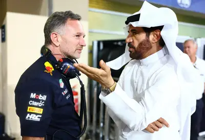 Mohammed Ben Sulayem e Christian Horner