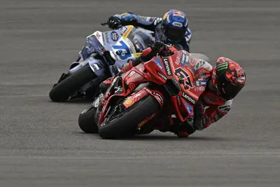 Alex Marquez e Pecco Bagnaia in azione