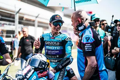 David Alonso, attuale leader in Moto3