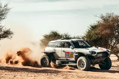Guillaume De Mevius, vincitore della sesta tappa della Dakar 2025.
