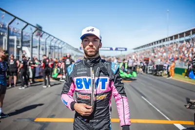 Pierre Gasly in tuta Alpine nella stagione 2024 di Formula 1