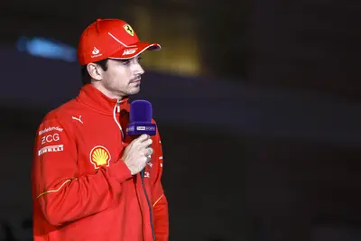 charles leclerc ai microfoni media f1 2024