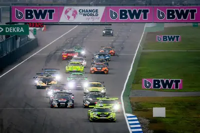 Mirko Bortolotti davanti a tutti allo start.