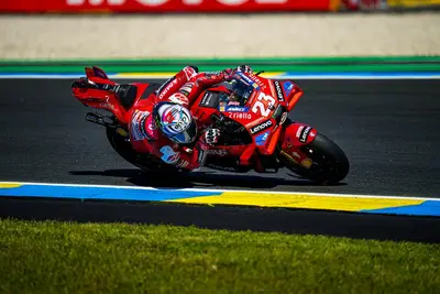 Enea Bastianini in azione a Le Mans