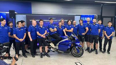 Augusto Fernández porterà in pista la nuova Yamaha col motore V4 a Misano