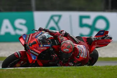 Pecco Bagnaia, vincitore del GP della Malesia