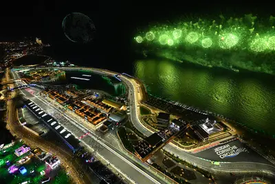 Lo scenario del GP di Arabia Saudita. Credits: Red Bull Content Pool