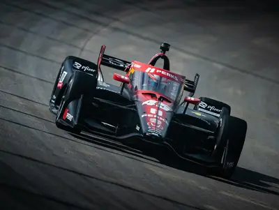 La vettura #45 del RLL Racing a Nashville. Da ieri, però, il team sembra avere problemi ben più seri.