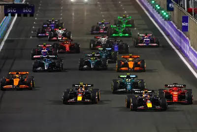 La partenza del GP Arabia Saudita 2024