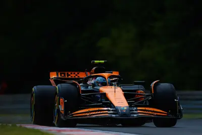 Lando Norris McLaren Budapest