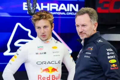 Liam Lawson e Christian Horner, una storia finita troppo presto.