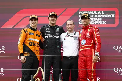 Il podio del GP Austria 2024