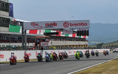 La partenza della Sprint al Mugello, Gran Premio d'Italia