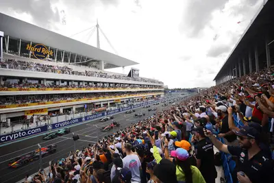 La partenza del GP di Miami 2023