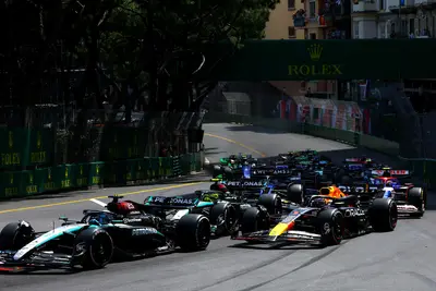 Le fasi iniziali del GP della passata stagione